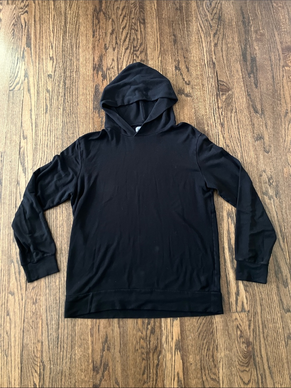 Softwear Black Hoodie Hooded Pullover Seratshirt
